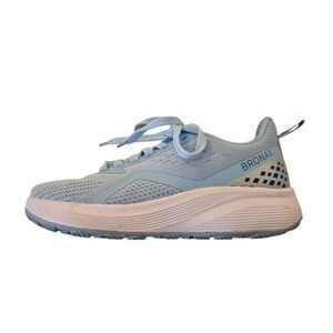 Bronax Womens S71 Wide Toe Box Road Running Athletic Sneakers Blue Size 36/6